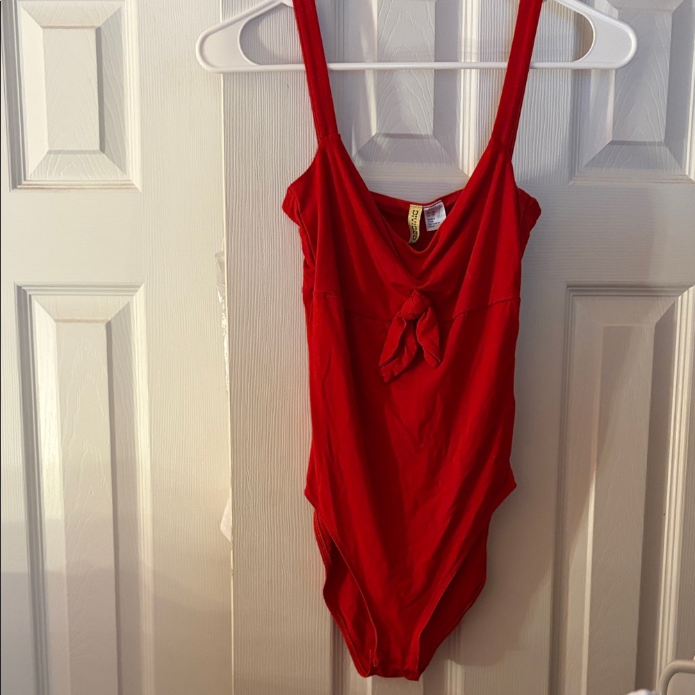 Divided Red Bodysuit